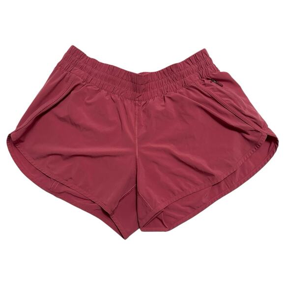 Lululemon Tracker Short V *4" Size 12 Lush Pink Swiftly Running Athletic Track - Picture 1 of 10